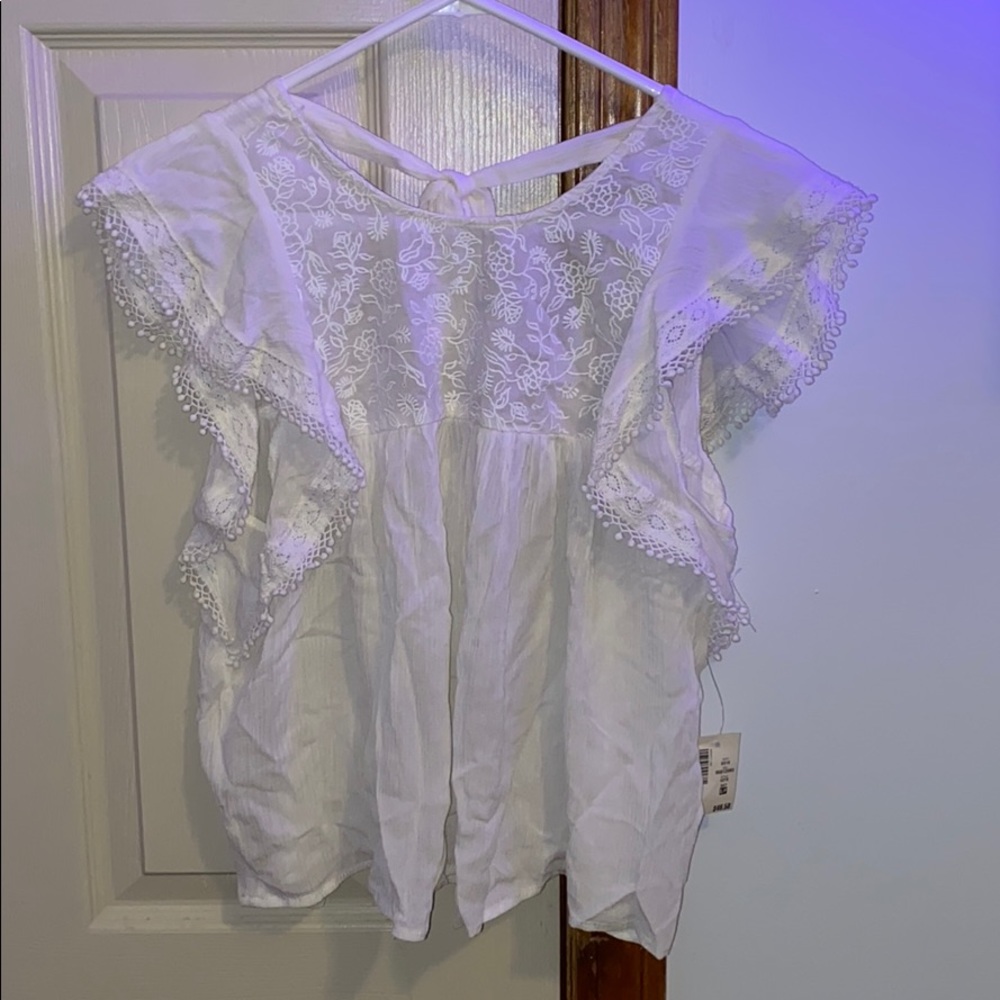 Aeropostale white blouse (new w/ tags)